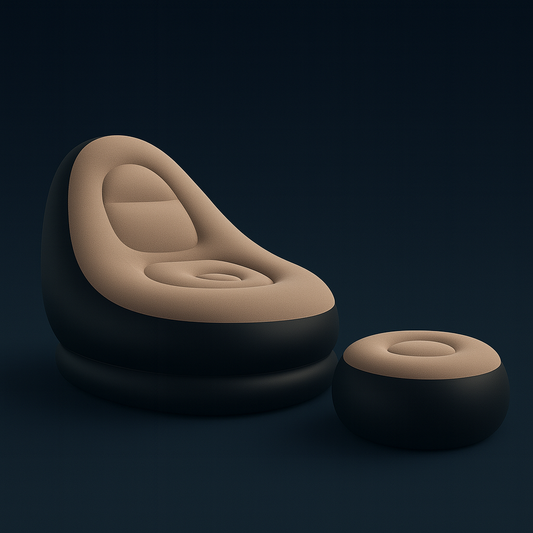 2 in 1 Inflatable  Lounge Sofa