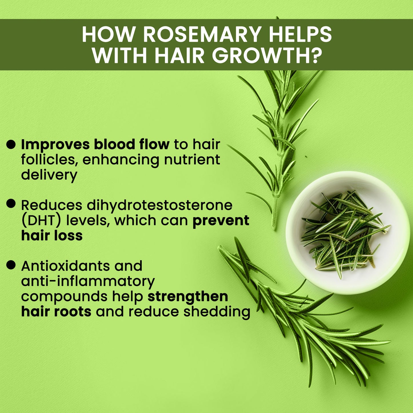 Alps Goodness Rosemary, Hair Spray For Regrowth (Pack of 3)